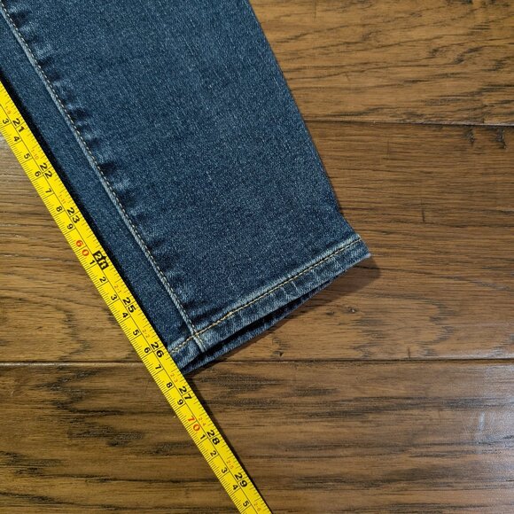 Gap True Skinny Sky High rise jeans indigo size 24 petite - Picture 9 of 16